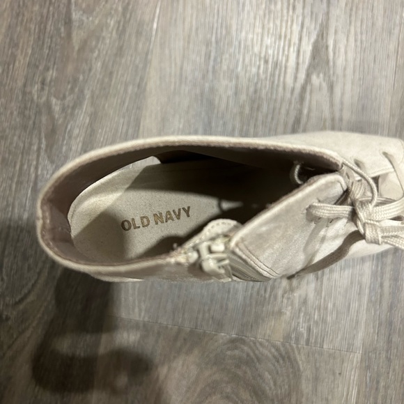Old Navy Chunky Heel Lace Up Women’s Shoes Size 8 - Picture 6 of 6
